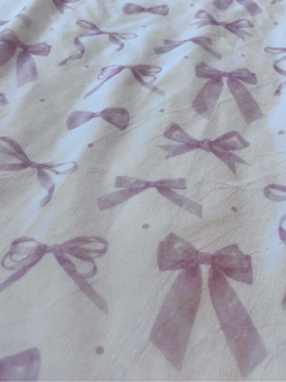 Coquette Ribbon Toddler/Baby Blanket